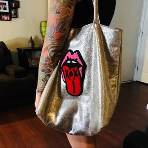 “Rolling Stones “Betsey johnson tote